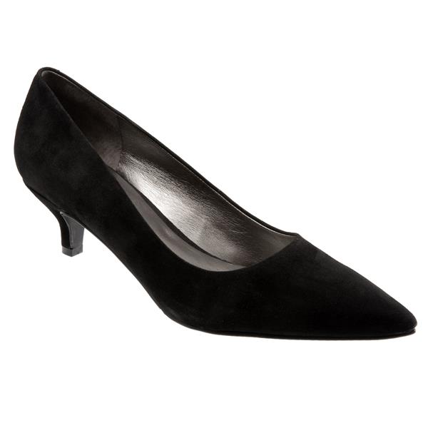 Paulina Black Suede