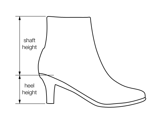 Heel and Shaft measurements