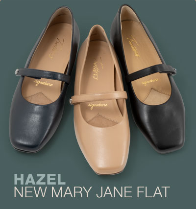 Hazel New Mary Jane Flat
