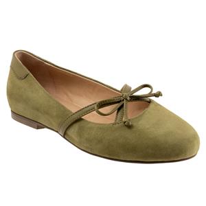 Carissa Olive Suede
