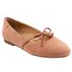 Carissa Pale Pink Suede