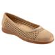 Delmara Beige Nubuck Perf