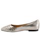 Estee Woven Silver Embossed