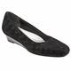 Lauren Black 3D Patent Suede