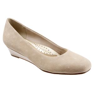 Lauren Nude 3D Patent Suede