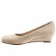 Lauren Nude 3D Patent Suede