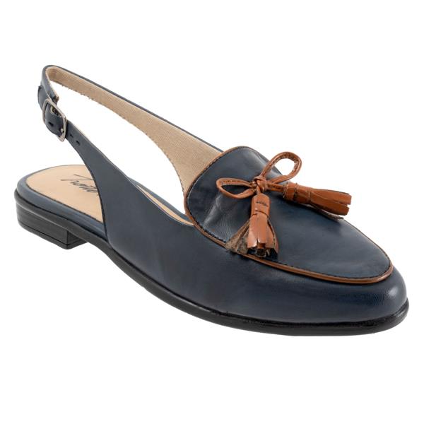 Lillie Navy Tan