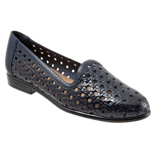 Liz Open Weave Navy