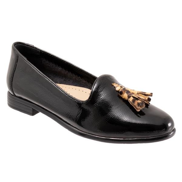 Liz Tassel Black Patent