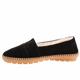 Ruby Plush Black Suede