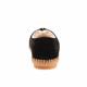 Ruby Plush Black Suede