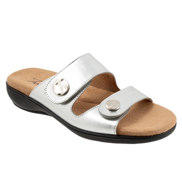 Ruthie Metallic Silver