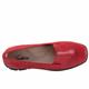 Universal Red Patent Suede