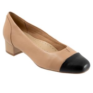 (取寄) トロッターズ レディース デイジー Trotters women Trotters Daisy Tan Leather/Black Patent Veg Daisy | Trotters: We Fit Your Style